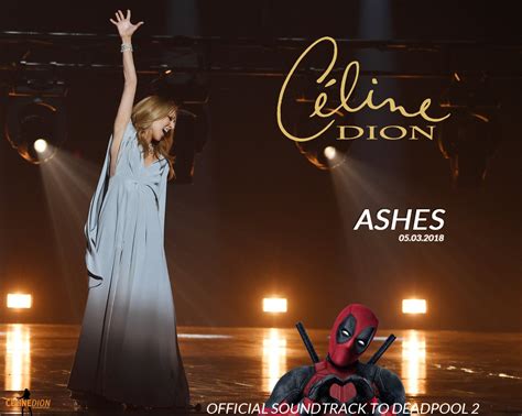 celine dion ashes deadpool.